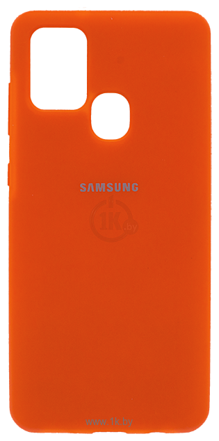 Фотографии EXPERTS Original Tpu для Samsung Galaxy A21s с LOGO (оранжевый)