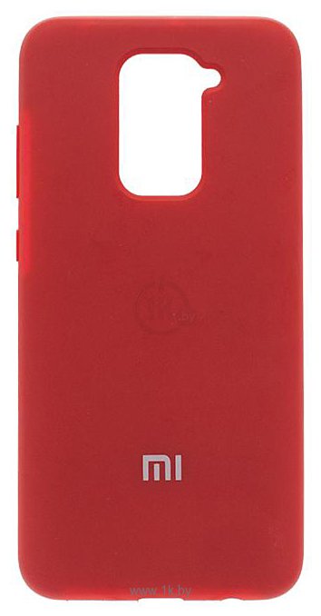 Фотографии EXPERTS Cover Case для Xiaomi Redmi Note 9 (темно-красный)