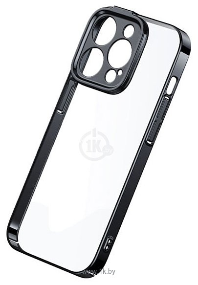 Фотографии Baseus Glitter Series Case для iPhone 14 Pro (черный)