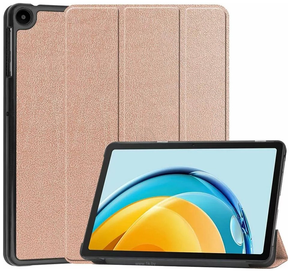 Фотографии JFK Smart Case для Huawei MatePad SE 10.4 (розовое золото)
