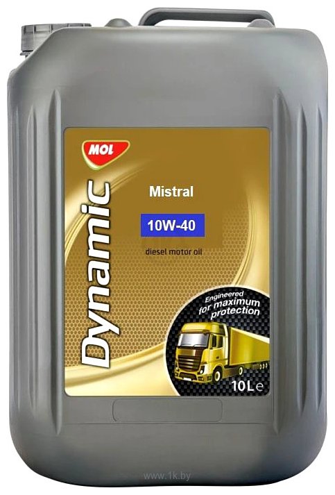 Фотографии MOL Dynamic Mistral 10W-40 10л