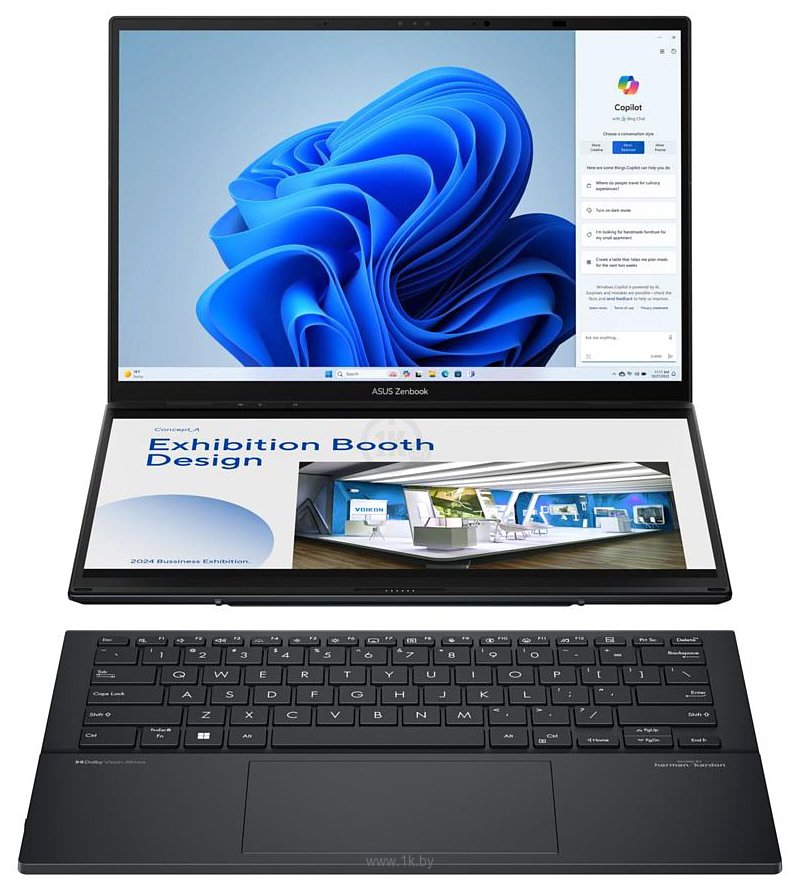 Фотографии ASUS Zenbook 14 Duo OLED UX8406CA-QL080W