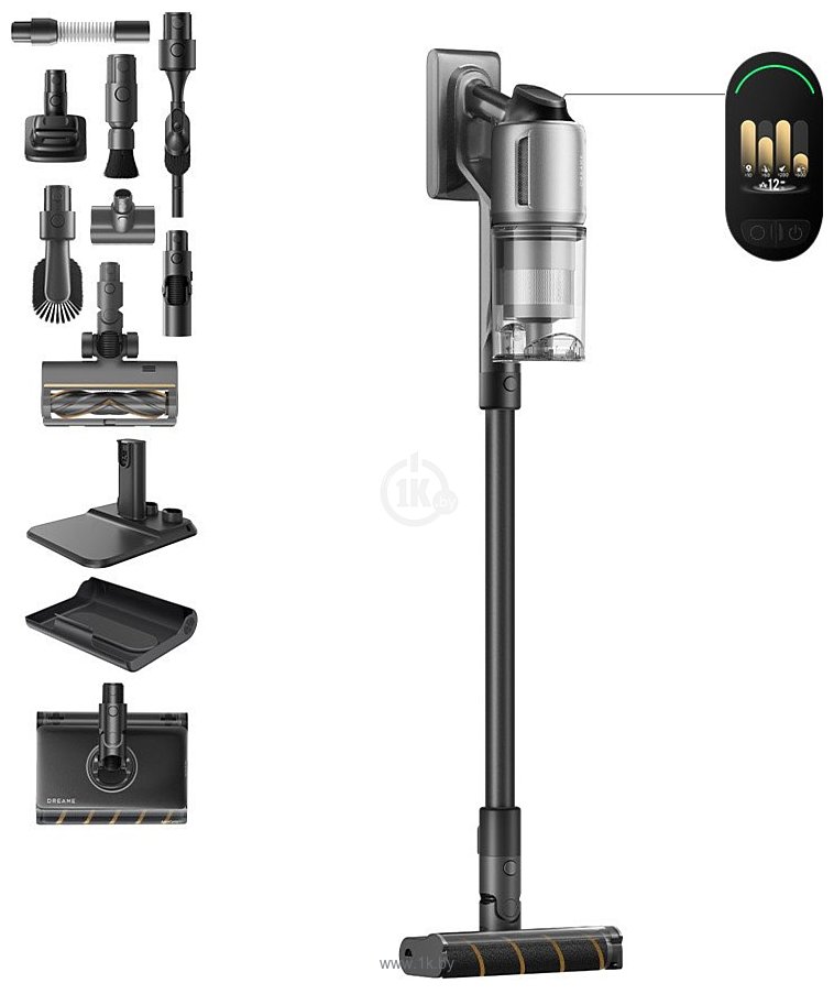 Фотографии Dreame Cordless Vacuum Cleaner Z30 Aqua Cycle VZV77B (евровилка)