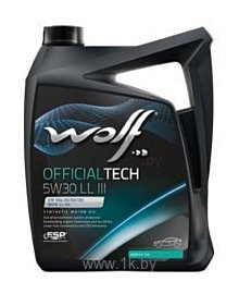 Фотографии Wolf Official Tech 5W-30 LL III 5л