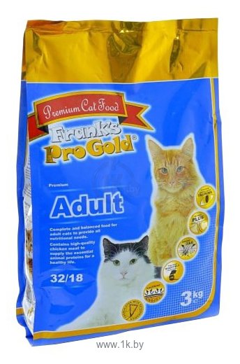 Фотографии Frank’s Pro Gold (3 кг) Adult Cat 32/18