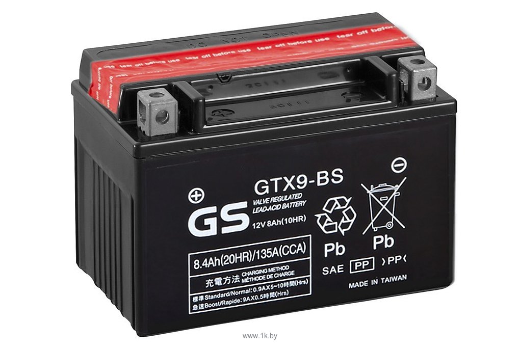Фотографии GS GTX9-BS (8 А·ч)