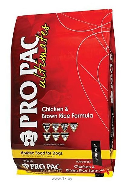 Фотографии Pro Pac (20 кг) Ultimates Chicken & Brown Rice