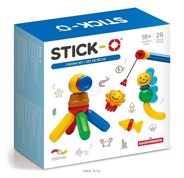 Фотографии Magformers Stick-O 902006 Fishing Set