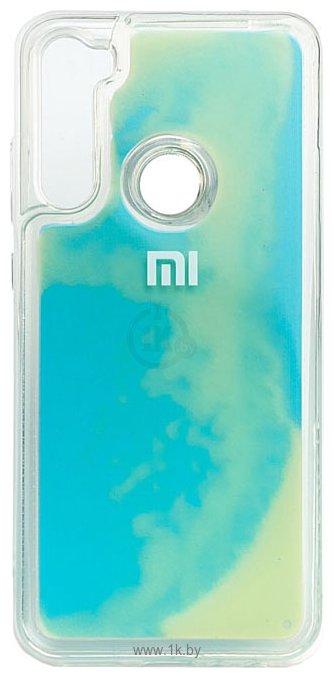 Фотографии EXPERTS Neon Sand Tpu для Xiaomi Redmi Note 8 с LOGO (синий)