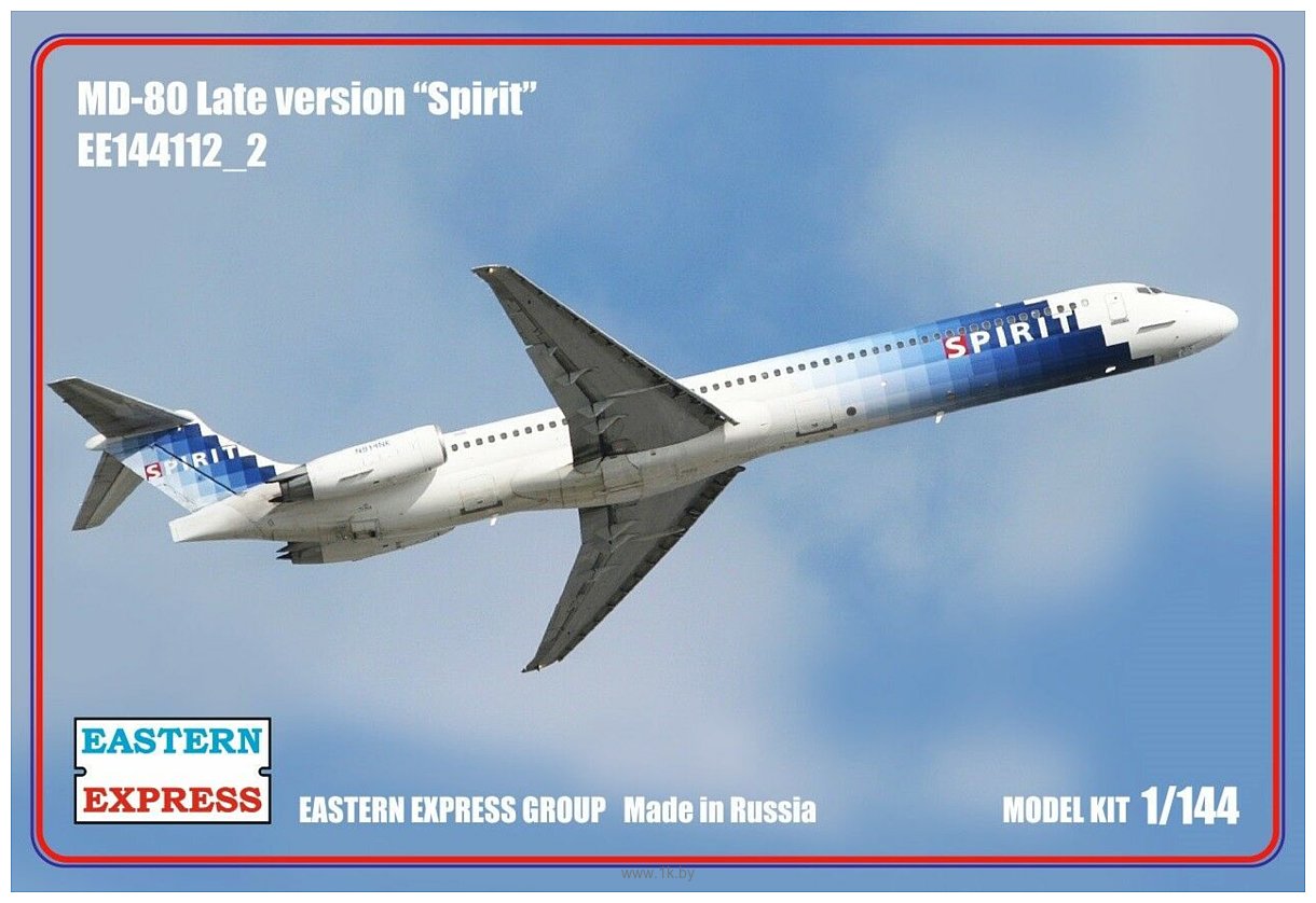 Фотографии Eastern Express Авиалайнер MD-80 поздний Spirit EE144112-2