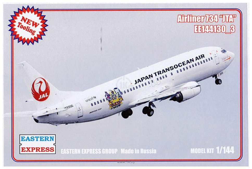 Фотографии Eastern Express Авиалайнер 737-400 Japan Transocean Air EE144130-3
