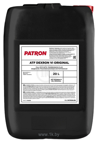 Фотографии Patron ATF Dexron VI Original 20л