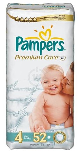 Фотографии Pampers Premium Care 4 Maxi (52 шт.)