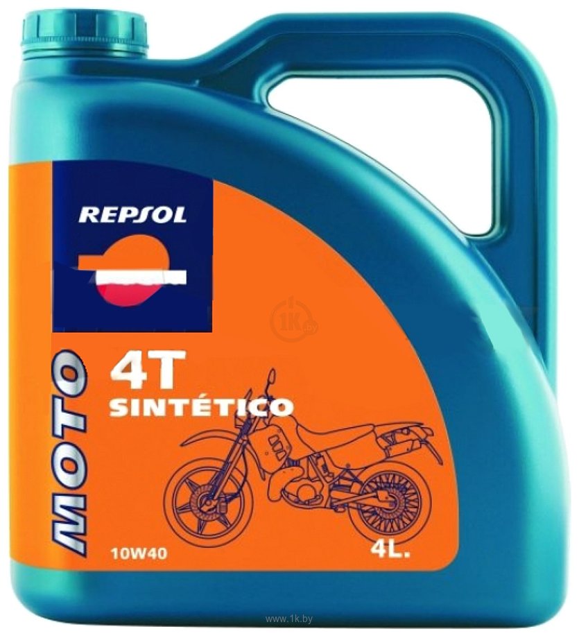 Фотографии Repsol Moto Sintetico 4T 10W-40 4л