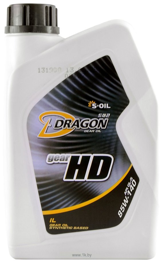 Фотографии S-OIL DRAGON Gear HD 85W-140 1л