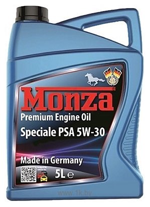 Фотографии Monza Speciale PSA 5W-30 5л