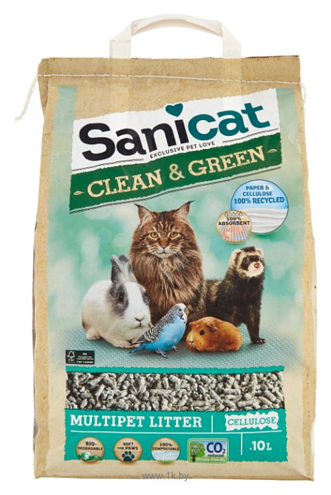 Фотографии Sanicat Clean and Green Cellulose 10л