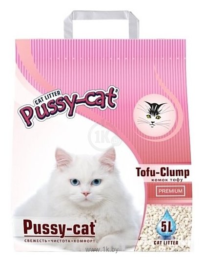 Фотографии Pussy-Cat Premium Tofu-Clump 5л/3кг