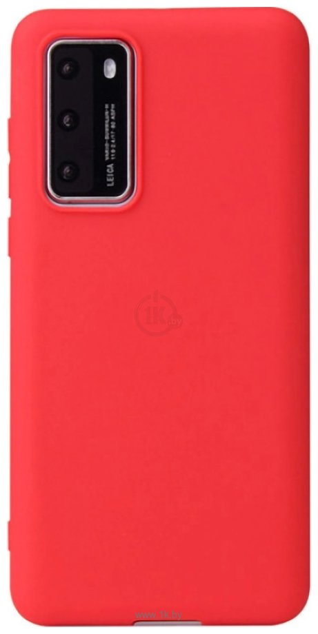Фотографии Case Matte для Huawei P40 (красный)