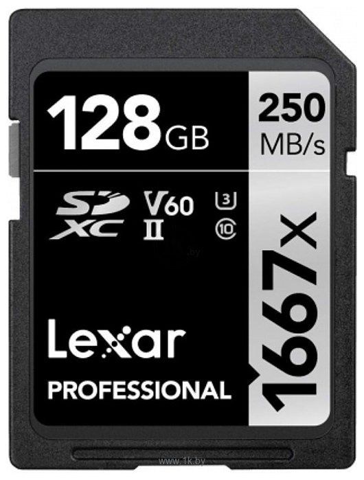 Фотографии Lexar LSD128CB1667 SDXC 128GB