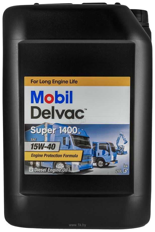 Фотографии Mobil Delvac Super 1400E 15W-40 20л
