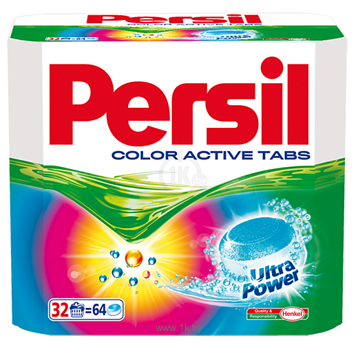 Фотографии Persil Color Active Tabs 64шт.