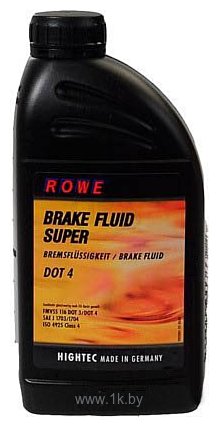 Фотографии ROWE HIGHTEC BRAKE FLUID DOT4 1л