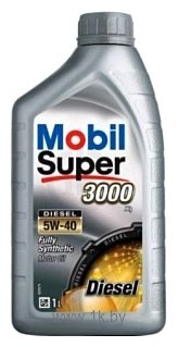 Фотографии Mobil Super 3000 Diesel 5W-40 1л