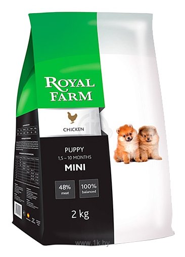 Фотографии Royal Farm (2 кг) Сухой корм для собак Puppy Mini Chicken