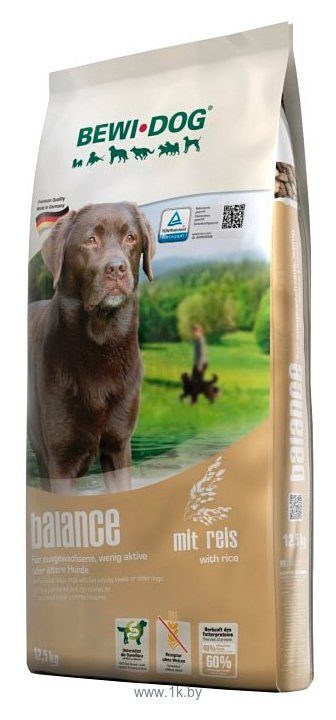 Фотографии Bewi Dog Balance with Rice для собак с низкой активностью, для пожилых собак (12.5 кг)