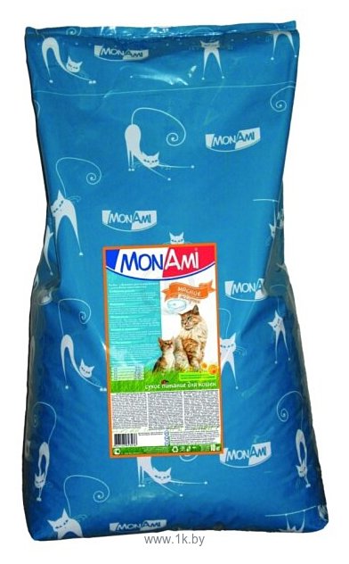 Фотографии MonAmi Сухой корм для кошек Мясное ассорти (10 кг)