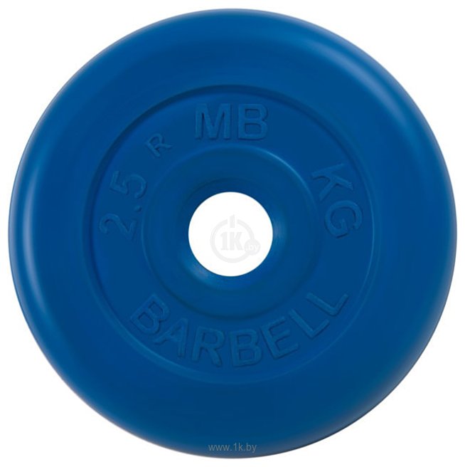 Фотографии MB Barbell Стандарт 26 мм (1x2.5 кг, синий)