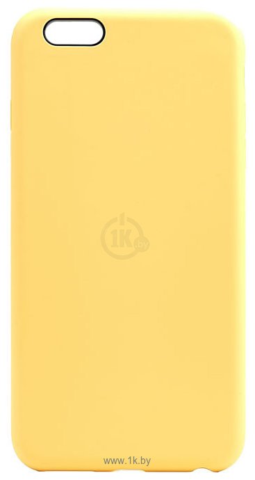 Фотографии EXPERTS Soft Touch для iPhone 6 с LOGO (желтый)