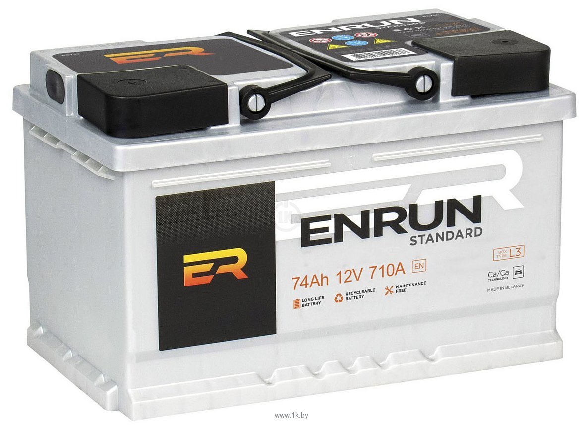 Фотографии ENRUN 74 Ah ENRUN R+ (74Ah)
