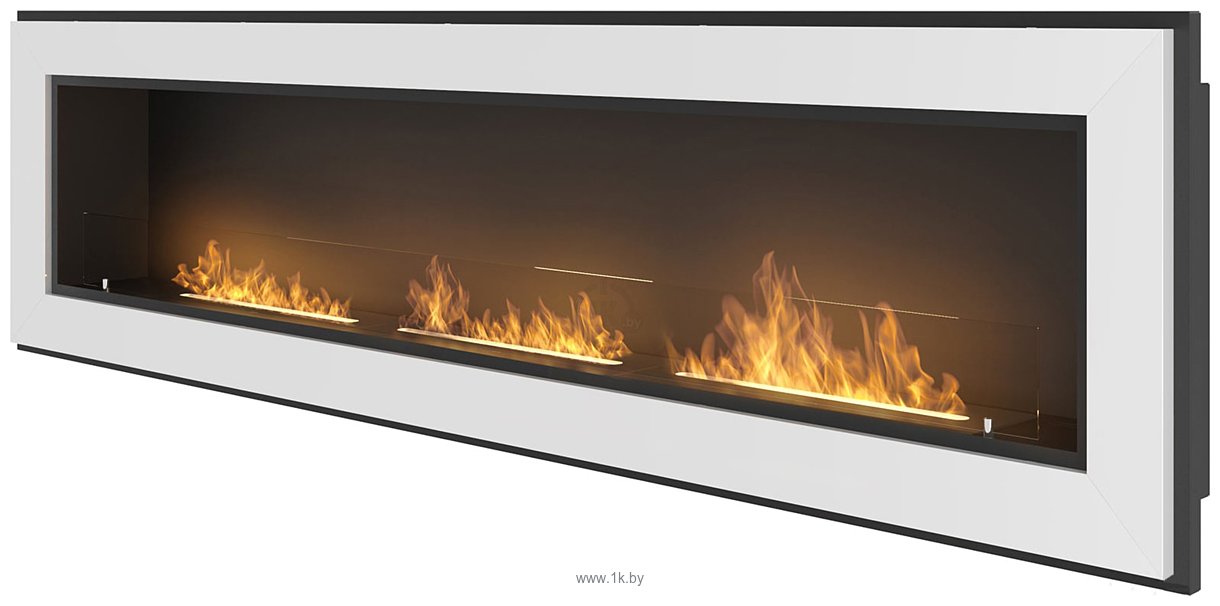Фотографии Simple Fire Frame 1800 (белый, со стеклом)