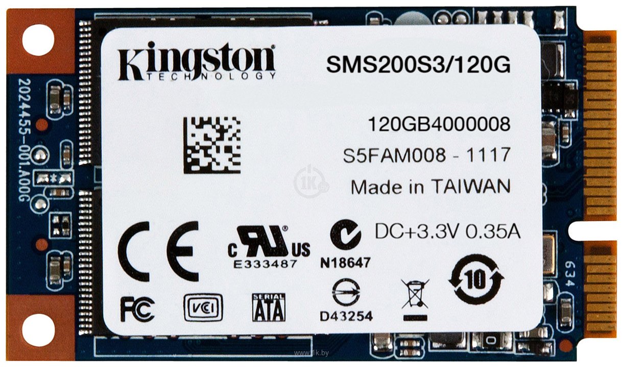 Фотографии Kingston SSDNow mS200 120GB (SMS200S3/120G)