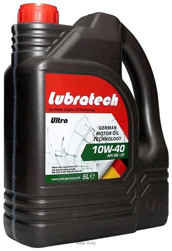 Фотографии Lubratech Ultra 10W-40 5л