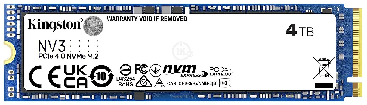 Фотографии Kingston NV3 4TB SNV3S/4000GBK
