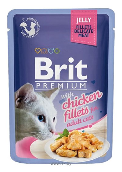 Фотографии Brit (0.085 кг) 24 шт. Premium Chicken Fillets in Jelly