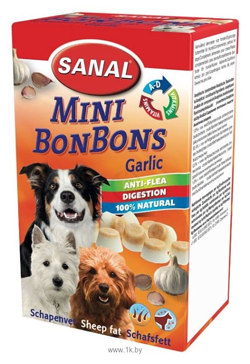 Фотографии Sanal Mini BonBons Garlic для собак