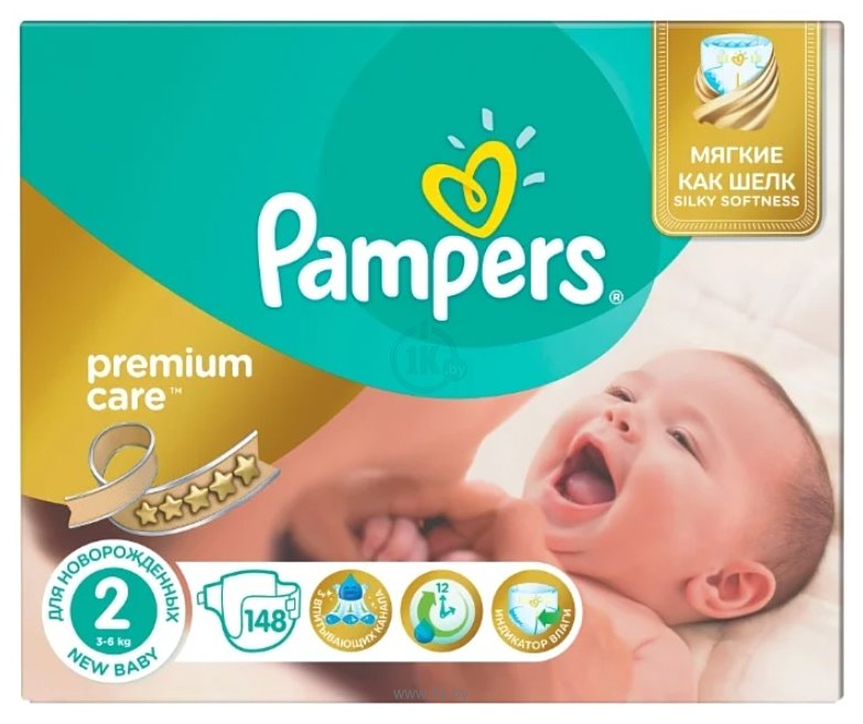 Фотографии Pampers Premium Care 2 Mini (148 шт.)