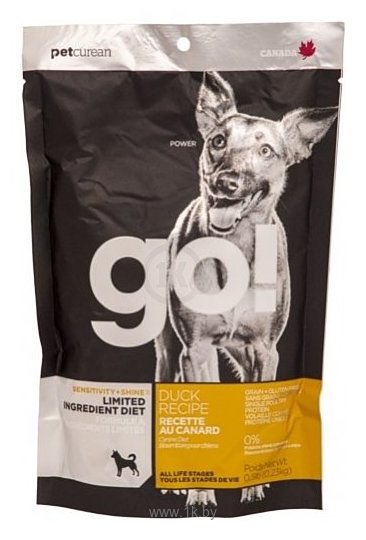 Фотографии GO! (0.23 кг) Sensitivity + Shine Duck Dog Recipe Limited Ingredient Diet, Grain Free, Potato Free