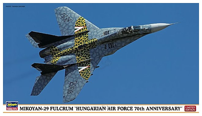 Фотографии Hasegawa Истребитель Mikoyan MiG-29 Fulcrum Hungarian 70th