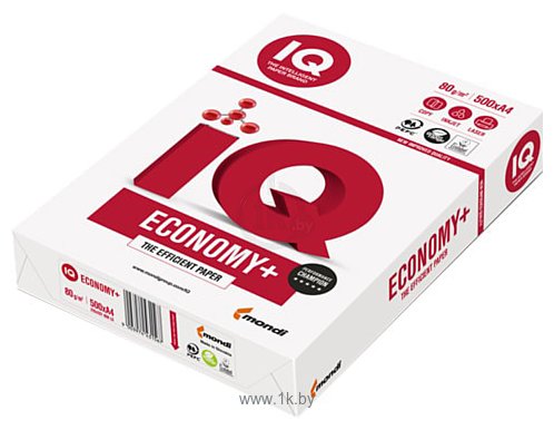 Фотографии IQ Economy A4 (80 г/м2, 500 л)