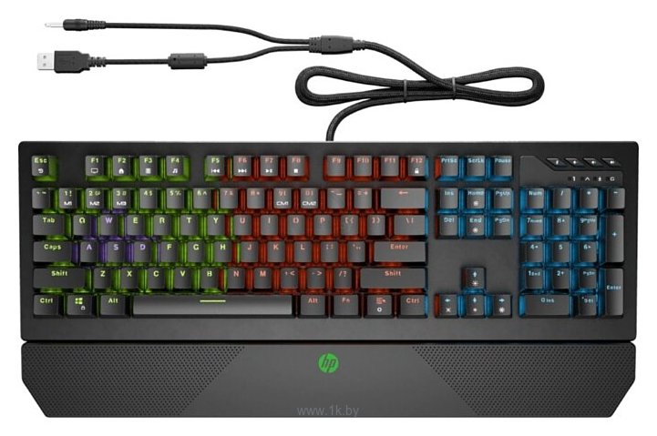 Фотографии HP Gaming Keyboard 800 5JS06AA black USB