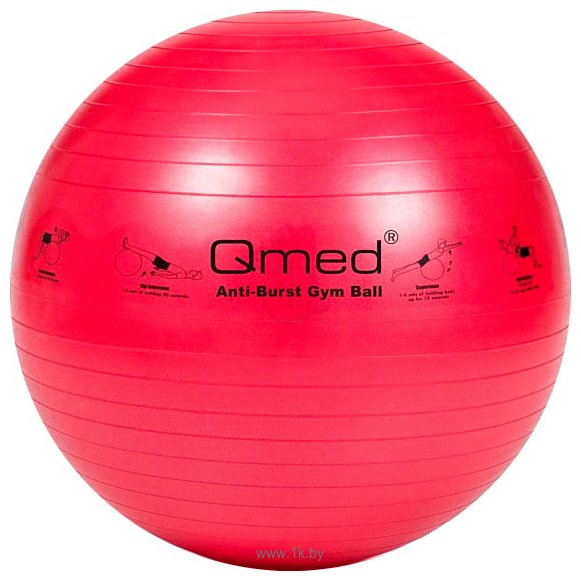 Фотографии Qmed ABS Gym Ball 55 см (красный)