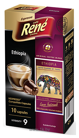 Фотографии Rene Nespresso Espresso Ethiopia 10 шт