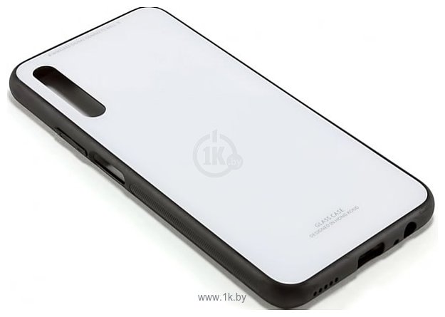 Фотографии Case Glassy для Samsung Galaxy A51 (белый)