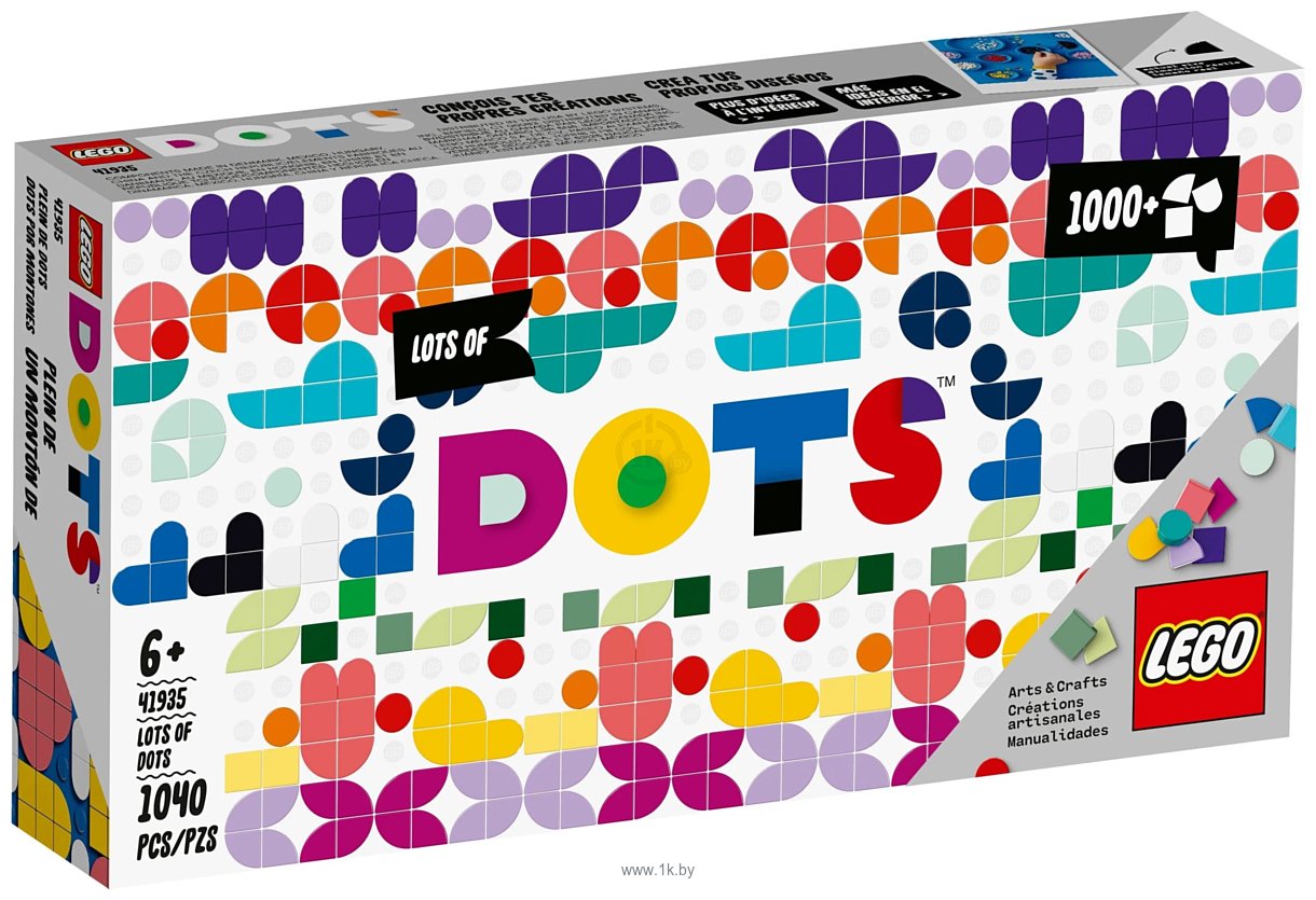 Фотографии LEGO DOTS 41935 Большой набор тайлов