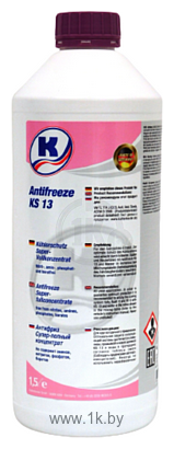 Фотографии Kuttenkeuler Antifreeze KS 13 (1.5л, розовый/фиолетовый)